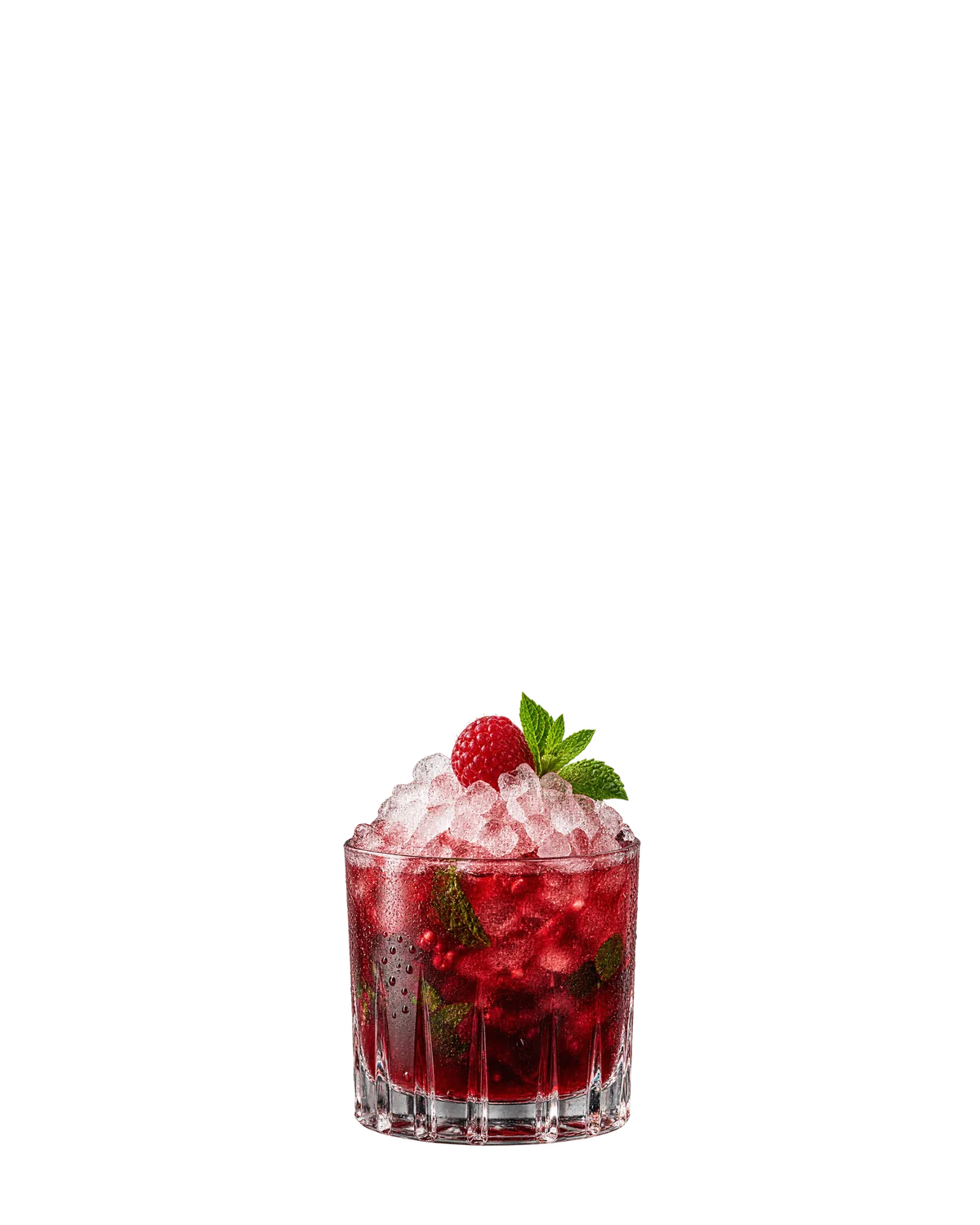 Framboise Smash, cocktail à la liqueur au cognac Ezilda Framboise & Cassis