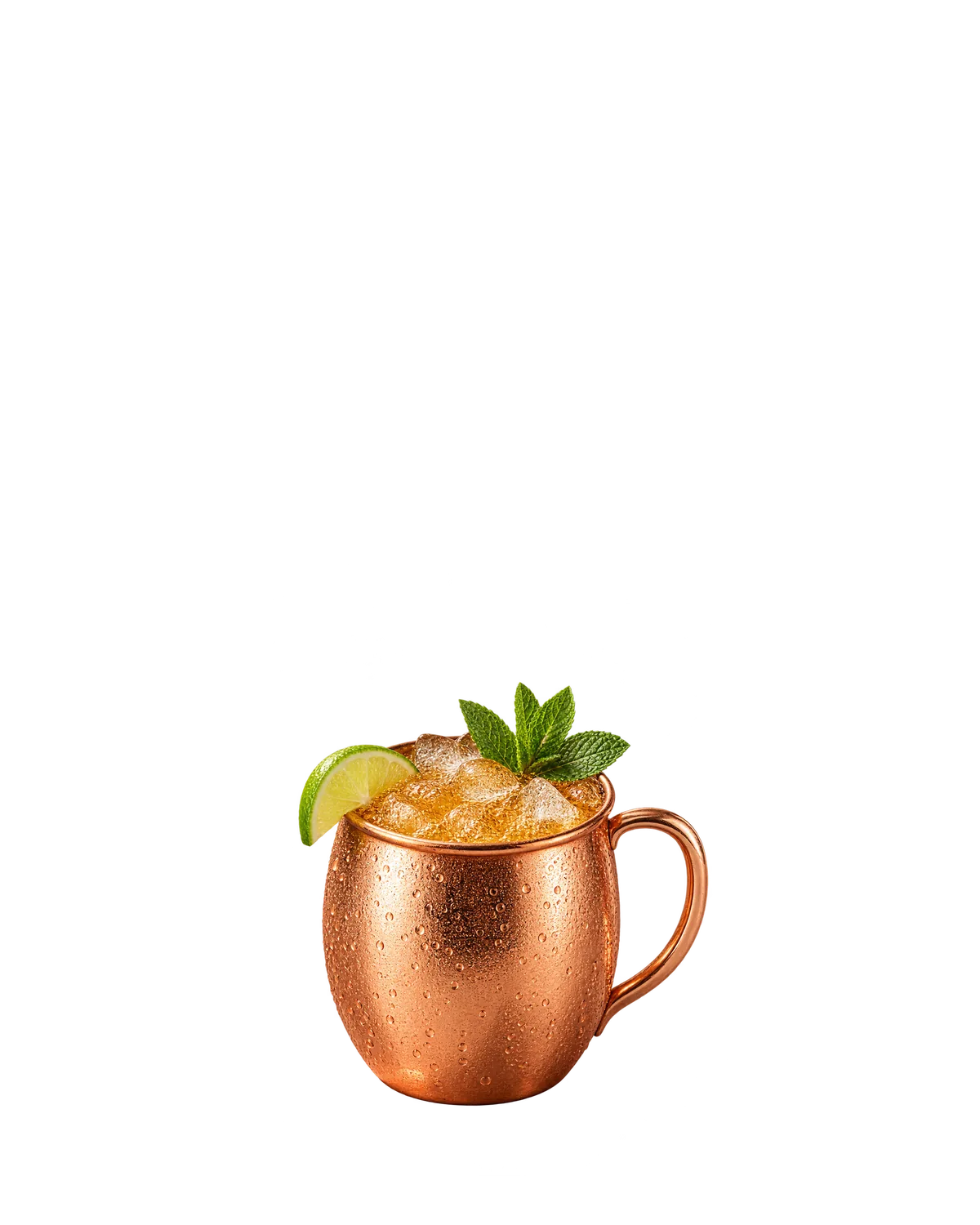 Mandarine Mule, cocktail à la liqueur au cognac Ezilda Mandarine-Pamplemousse